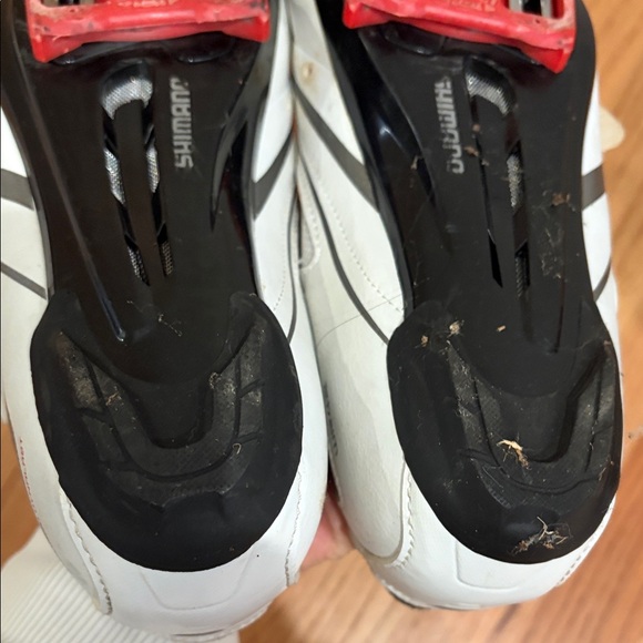 Shimano White and Black Cycling Shoes - Picture 4 of 5